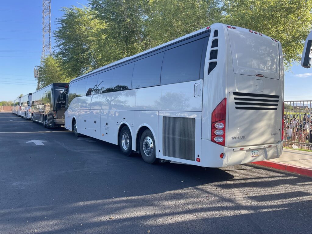 charter bus in Arizona