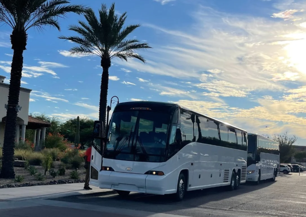 Bus rental Tucson AZ Divine Charter