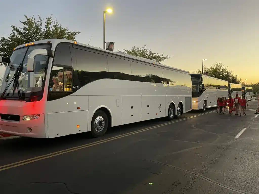 Bus Rentals for Team Travel Divine Charter Phoenix