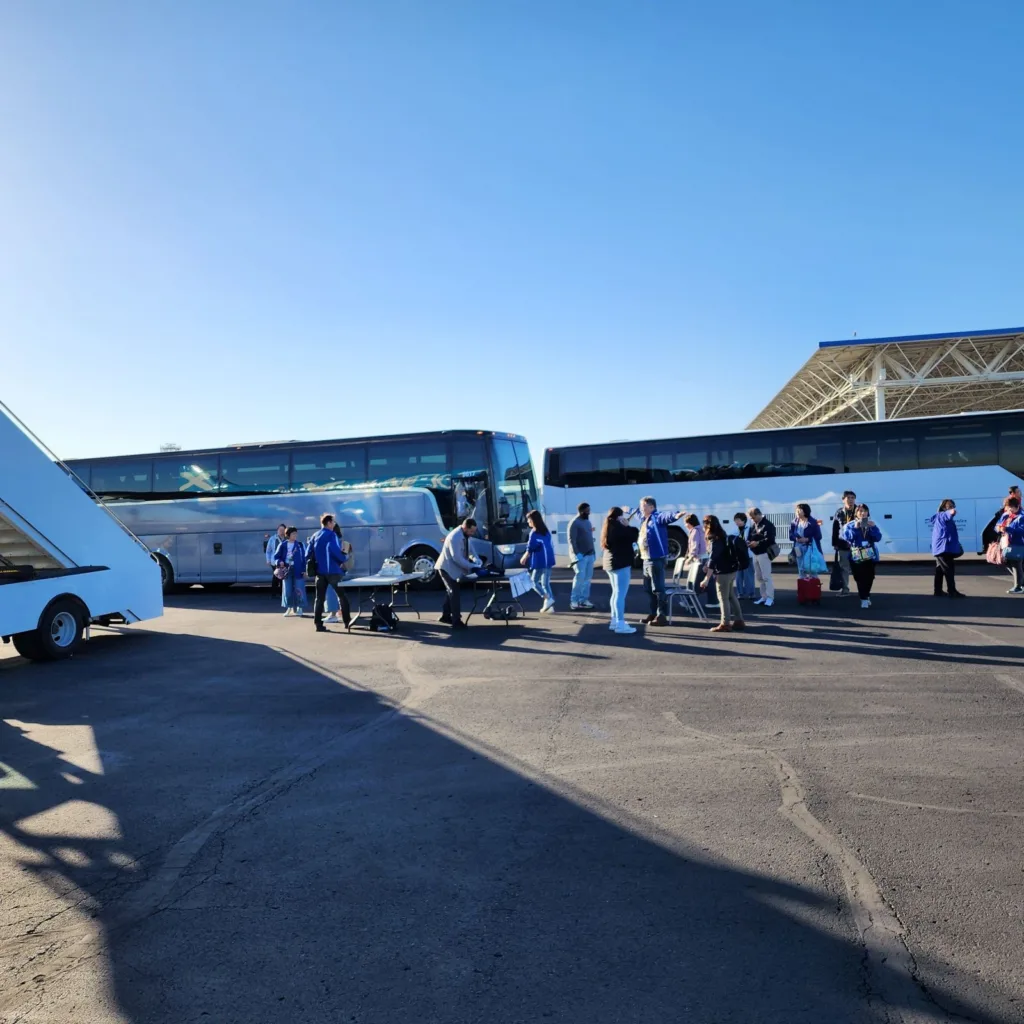 private charter bus rentals in the arizona area