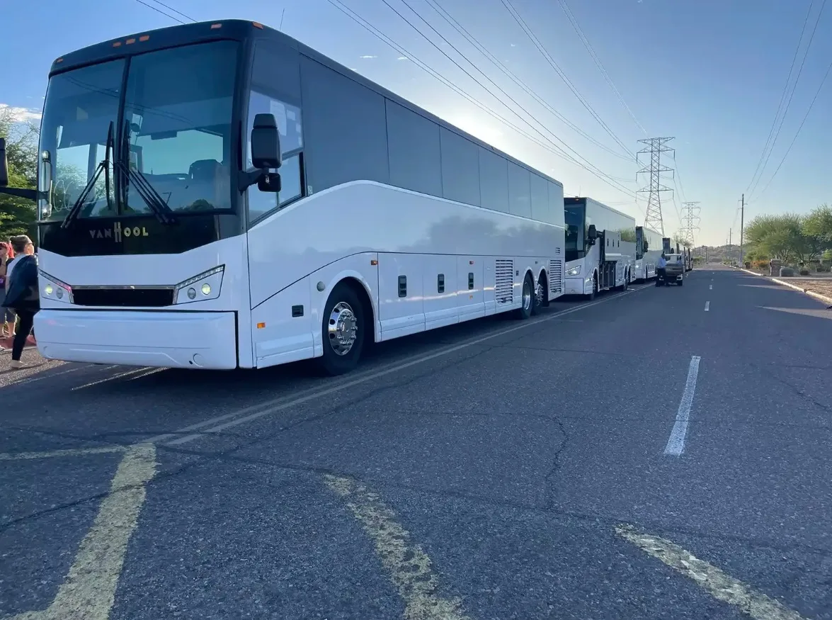 bus rental for events phoenix arizona