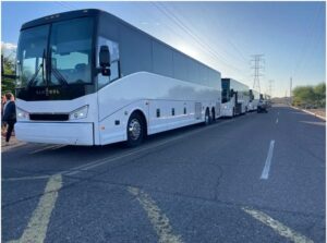 charter bus rental for corporate events in tucson