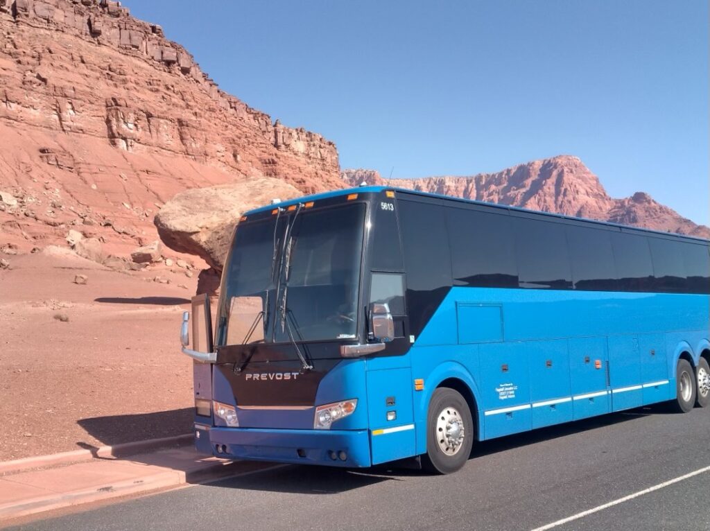 charter bus rentals for travel events and conventions