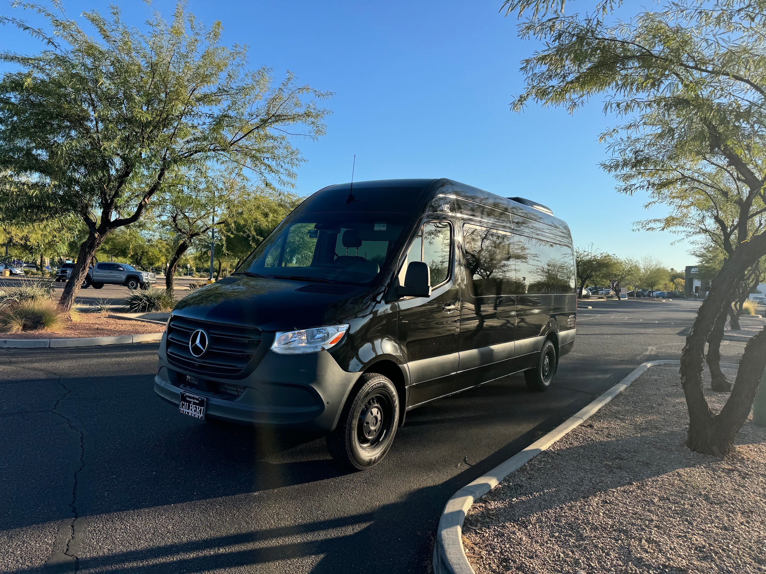 Shuttle van rental