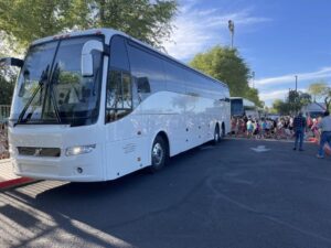 Explore Nature at Red Butte Garden - Divine Charter Bus Rentals Divine Charter Bus Rentals white bus